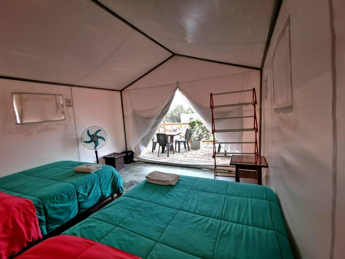 Tienda de campaña australiana para 8 personas con dos habitaciones